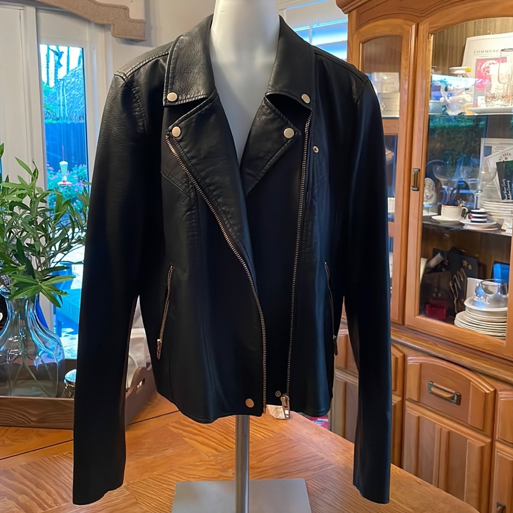 Blank NYC faux leather jacket, Size XXL